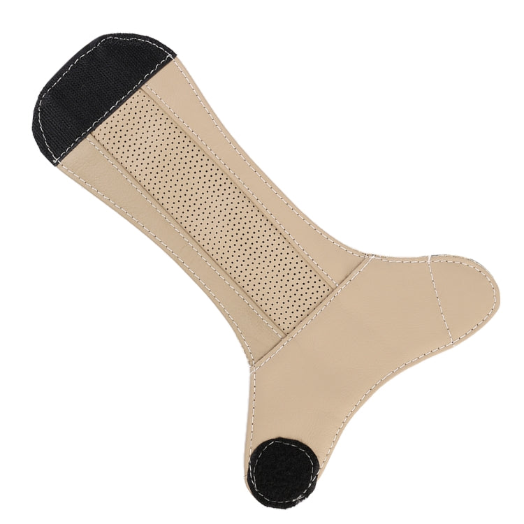 Universal Nonslip Breathable Genuine Leather Car Gear Shift Knob Cover