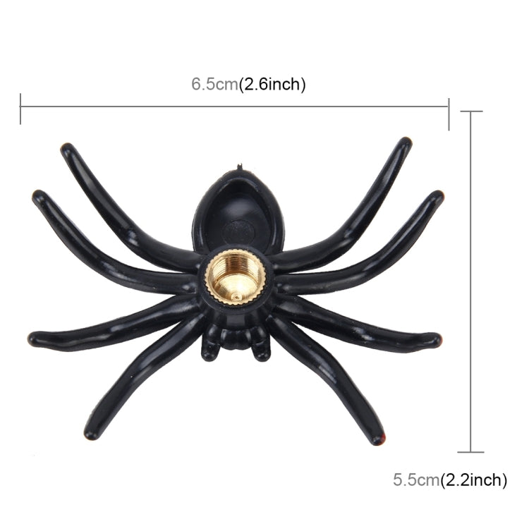 2 PCS Universal Spider Shape Car Motor Bicycle Tire Valve Caps