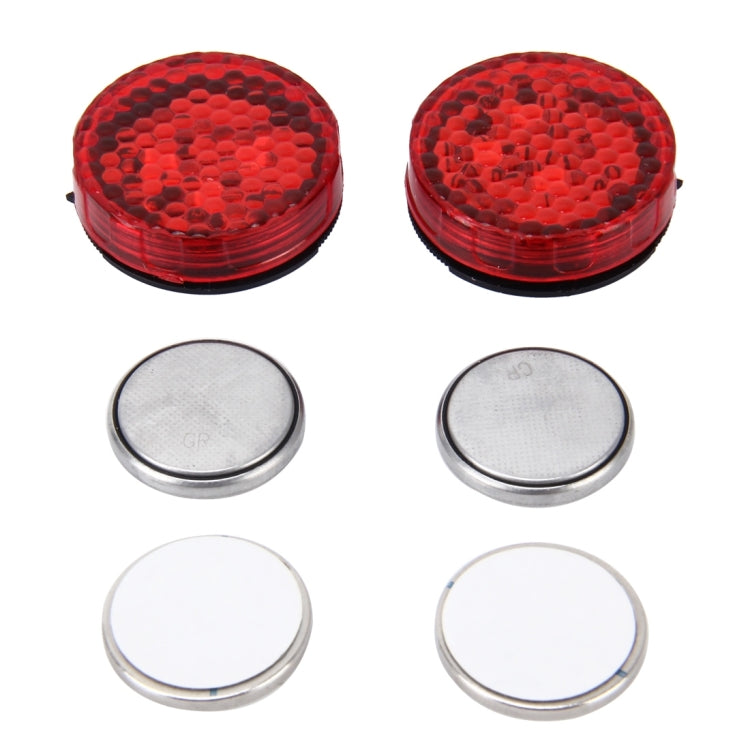2 PCS Car Door Anti-collision Warning Strobe Light (Red Light), Blue Light, Colorful Light, Yellow Light, Red Light