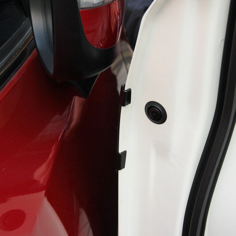 3R 3R-2103 4 PCS Rubber Car Side Door Edge Protection Guards Cover Trims Stickers(Brown)