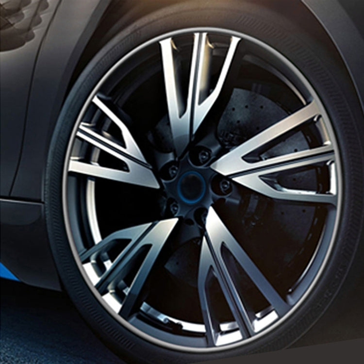 Universal Decorative Scratchproof Stickup 8M Flexible Car Wheel Hub TRIM Mouldings Shining Decoration Strip, 8m, 8m Shining