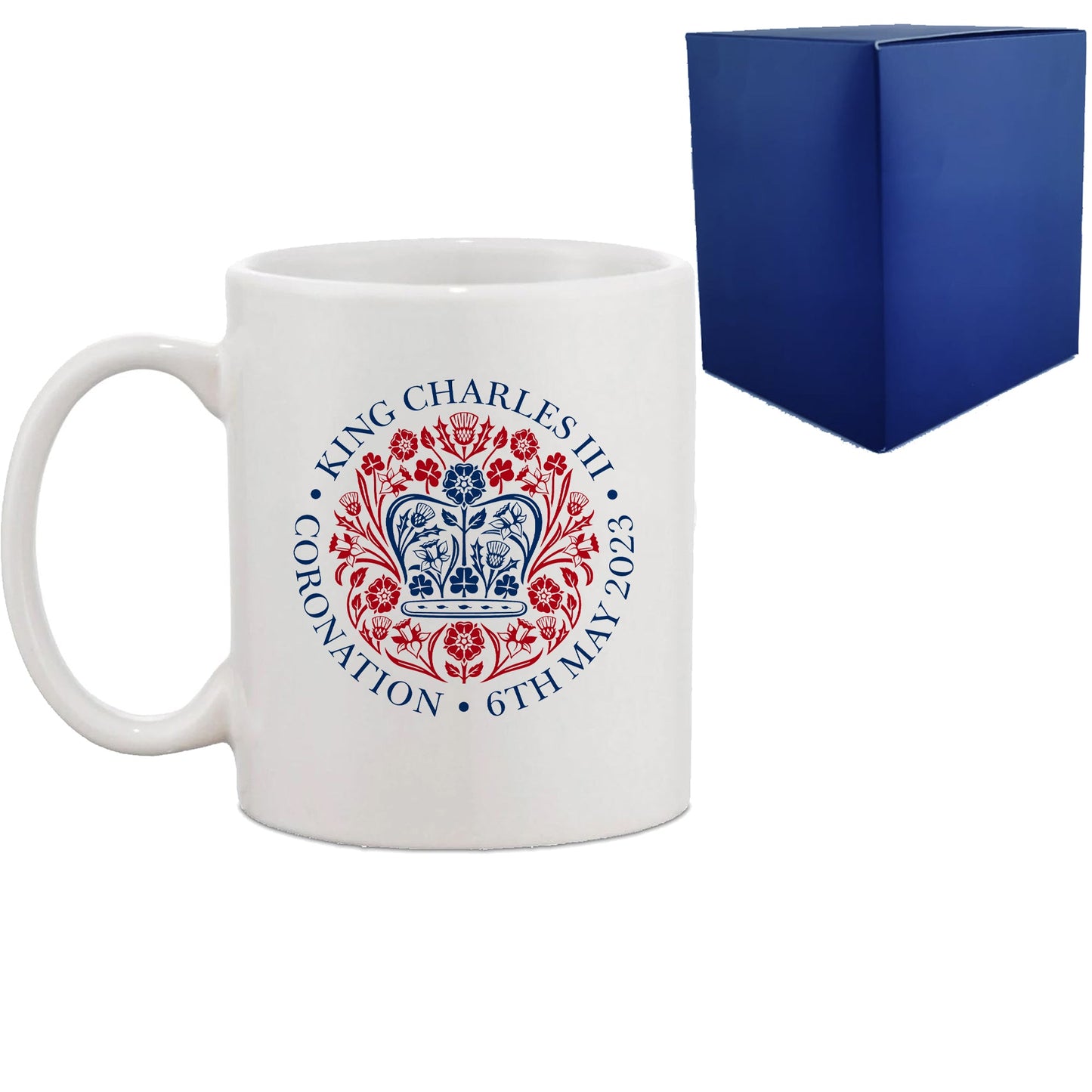 Printed Commemorative Coronation of the King Mug