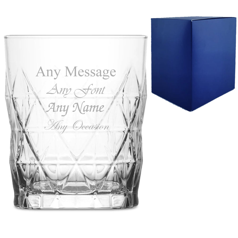Personalised Engraved Whisky & Brandy Glasses With Gift Box