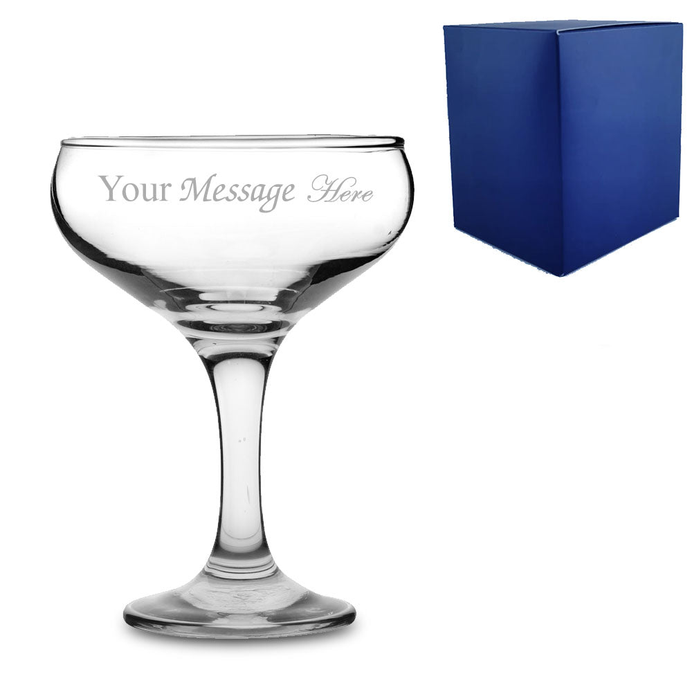 Engraved Champagne Flute Personalized Glassware for Special Occasions and Gifts