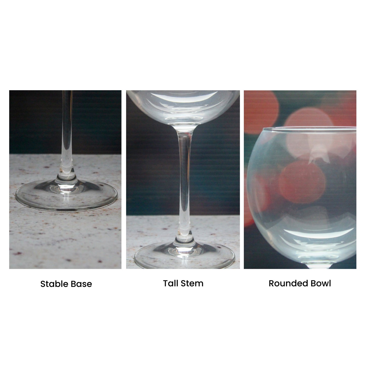 Engraved Vina Splendid Gin Balloon Cocktail Glass, Personalise with Any Name or Message