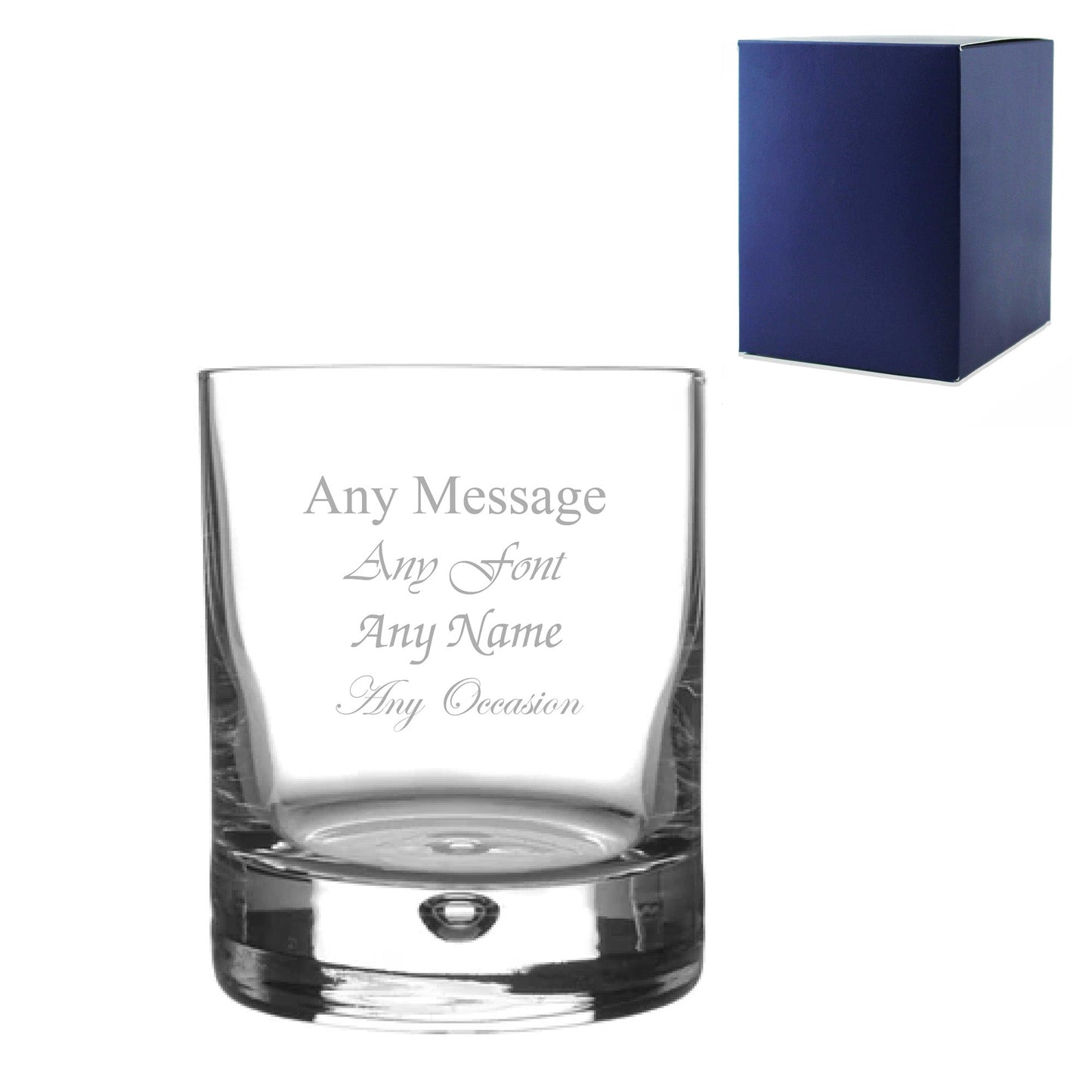 Engraved 195ml Bubble Tumbler with Gift Box
