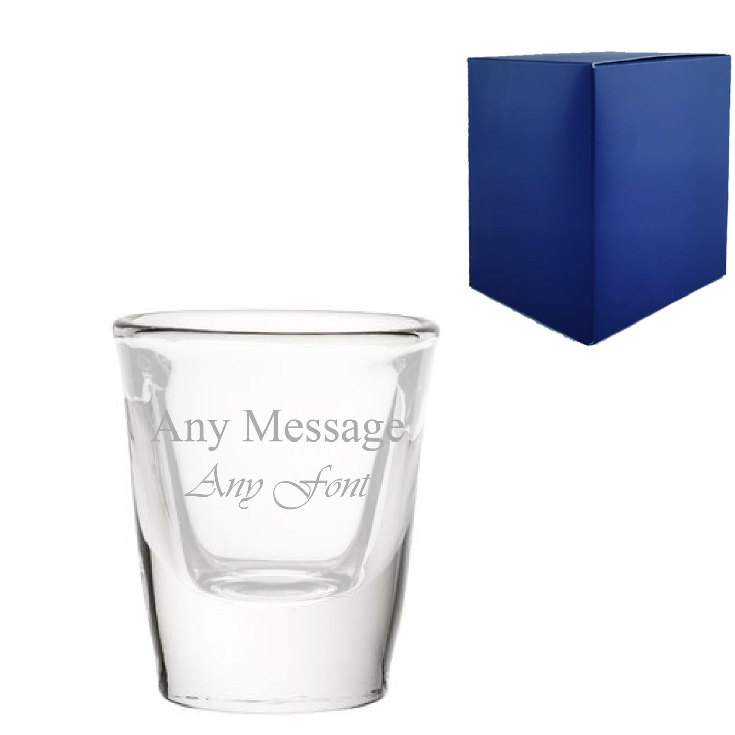 Engraved Shot Glasses, Tea and Coffee Cups with Gift Box, Personalized for Gifts