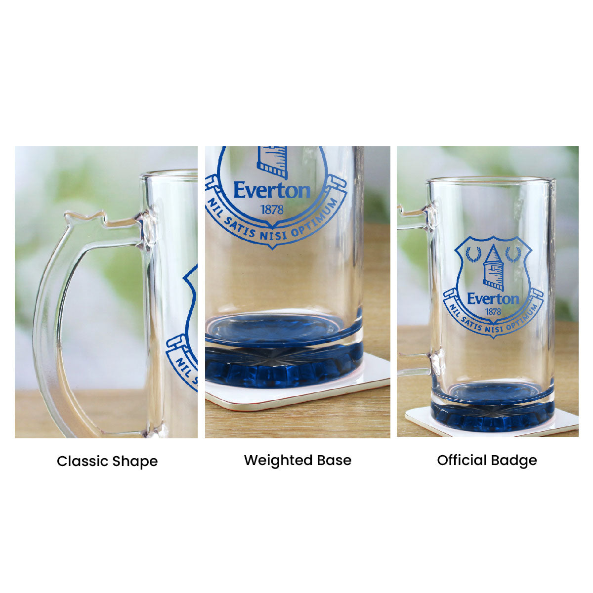 Engraved Official Everton 20oz Beer Mug, Gift Boxed