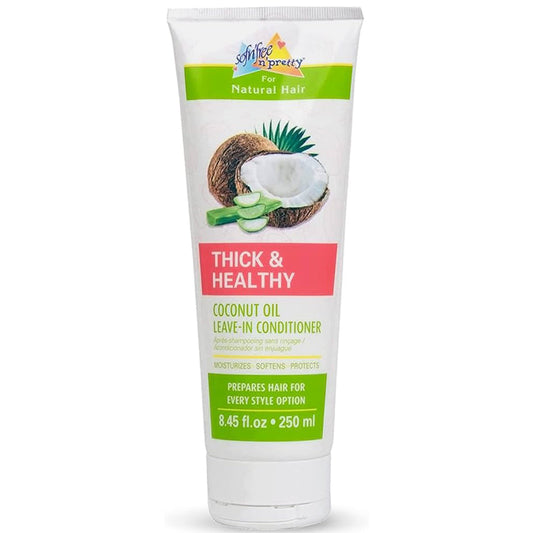 Sof n Free Sofn'free n'pretty Coconut Oil Leave-In Conditioner for Soft, Manageable Kids' Hair 250 ml/8.45 oz