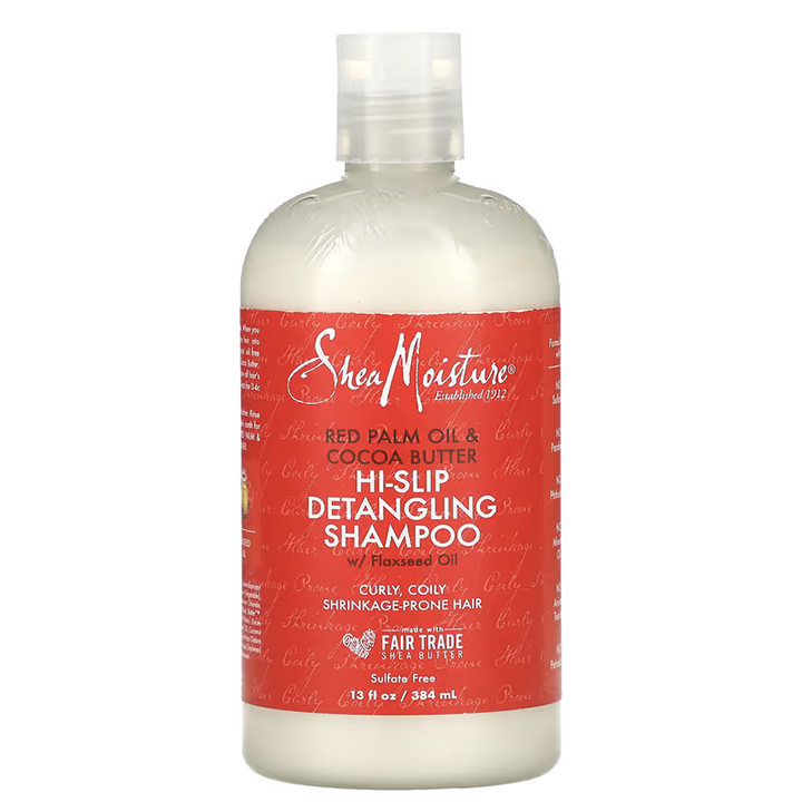 Shea Moisture Red Palm Oil & Cocoa Butter Hi-Slip Detangling Shampoo 13 oz / 384 ml - Anti-Shrinkage & Tangle-Free