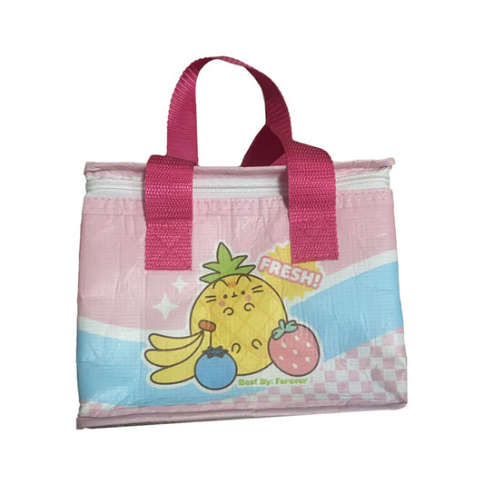 RPET Cool Bag Lunch Bag Pusheen the Cat Fruits
