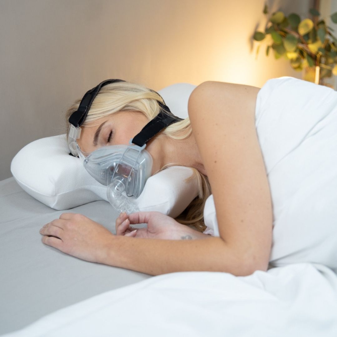 Memory Foam CPAP Pillow – Contour Pillow for CPAP Mask Users