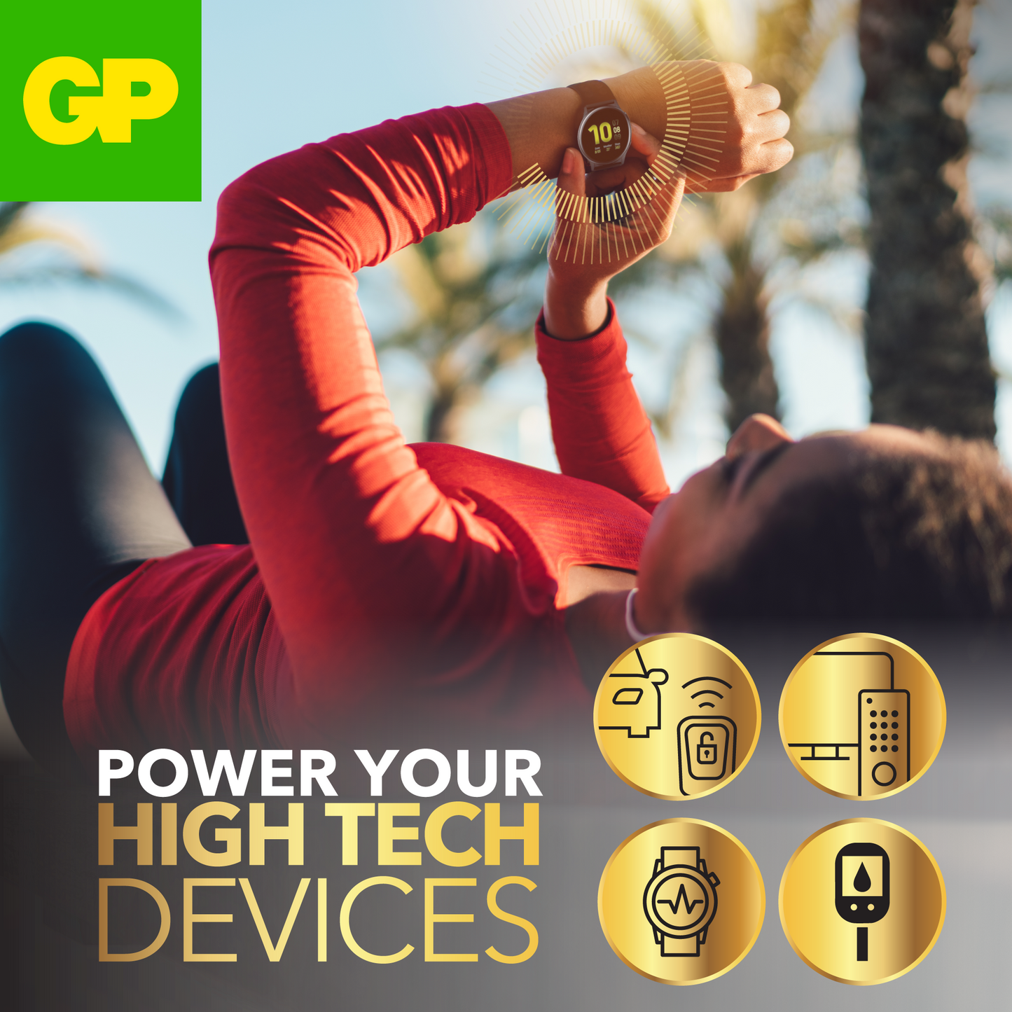GP Recyko 9V Size 200mAh Rechargeable Battery