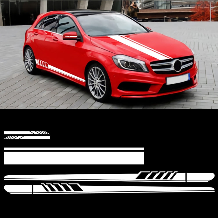 5 in 1 Car Styling Stripe Hood PVC Sticker Auto Decorative Sticker, D-935
