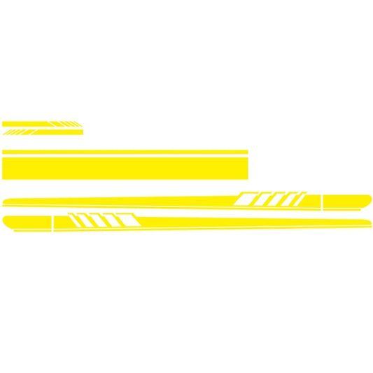 5 in 1 Car Styling Stripe Hood PVC Sticker Auto Decorative Sticker, D-935