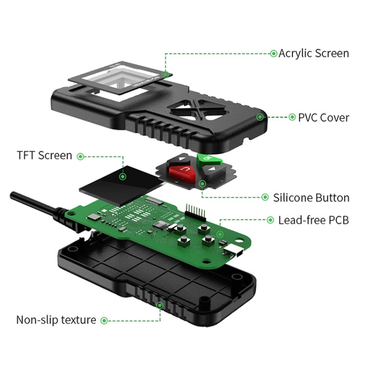 YA101 Car Mini Code Reader OBD2 Fault Detector Diagnostic Tool, YA101