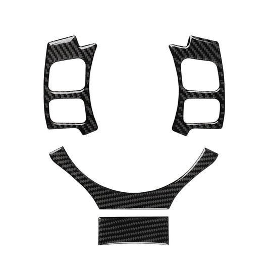 4 in 1 Car Carbon Fiber Steering Wheel Button Decorative Sticker for Lexus IS250 NX200 200t 300h, Left and Right Drive Universal, For Lexus IS250 NX200 200t 300h
