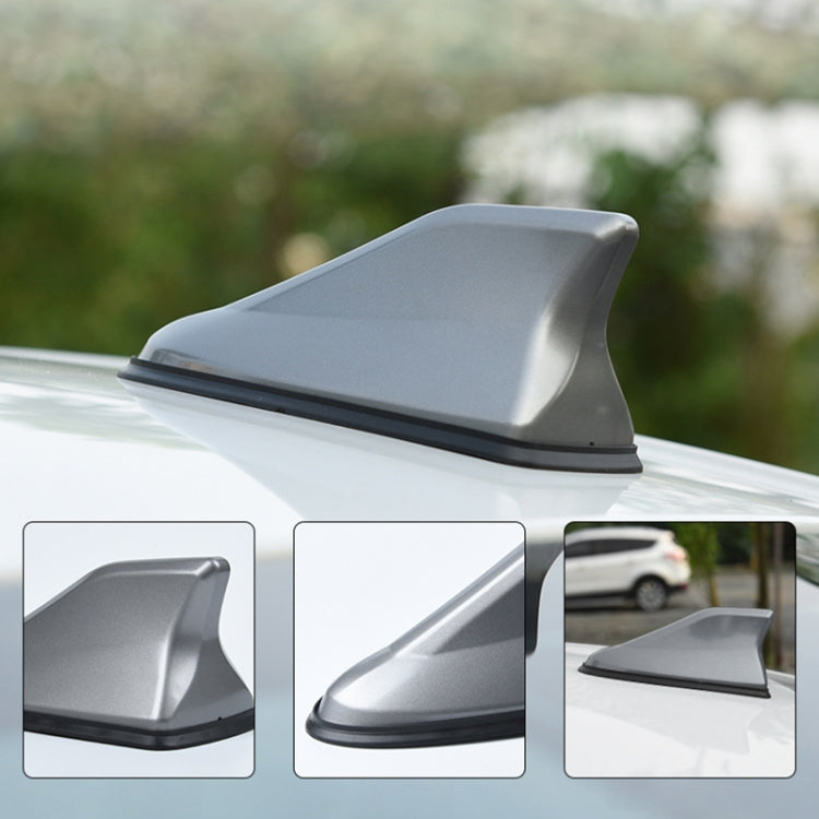 Universal Car Antenna Aerial Shark Fin Radio Signal, Universal (Carbon Fiber Black)