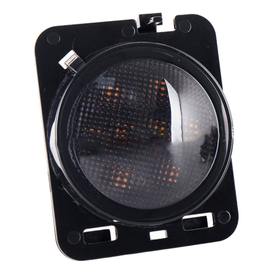 2 PCS 8W DC 12V Car SUV Refit LEDWheel Eyebrow Turn Signal for Jeep Wrangler JK 07-17, Specification: Butt Assembly Without Aperture, Specification: Butt Assembly Without Aperture
