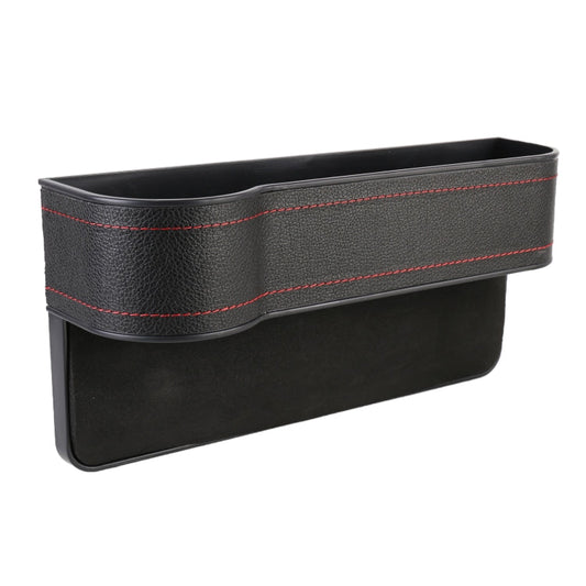2 PCS Car Multi-functional Principal And Deputy Driver Seat Console Leather Box, Seat Console Leather Box (Black), Seat Console Leather Box (Beige), Seat Console Leather Box (Brown)