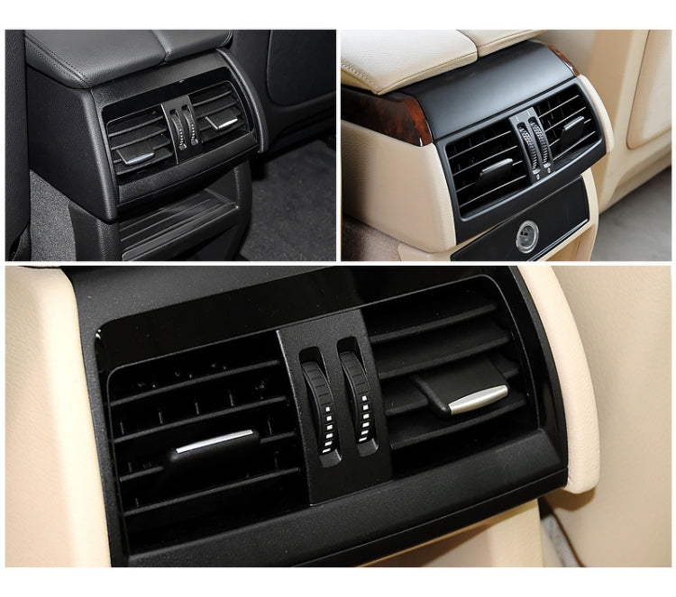 Car Rear Air Conditioning Exhaust Switch Paddle Air Conditioning Leaf Clip for BMW X5 / X6, Left and Right Drive Universal, For BMW X5 / X6 Rear