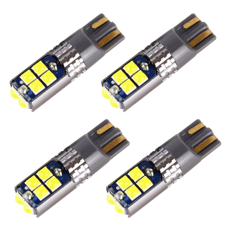 4 PCS T10 DC12V / 2W Car Clearance Light 10LEDs SMD-3030 Lamp Beads, 10LEDs SMD-3030 (Yellow Light), 10LEDs SMD-3030 (Ice Blue Light), 10LEDs SMD-3030 (Blue Light), 10LEDs SMD-3030 (Pink Light), 10LEDs SMD-3030 (Green Light), 10LEDs SMD-3030 (Red Light...
