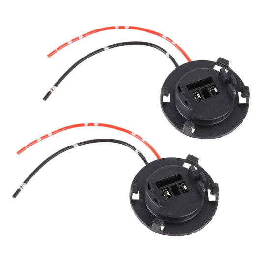 1 Pair TK-306 H7 Halogen Lamp Socket Car Bulb Holder Base with Cable for Hyundai Tucson 2017 / Kia Carnival, TK-306 H7