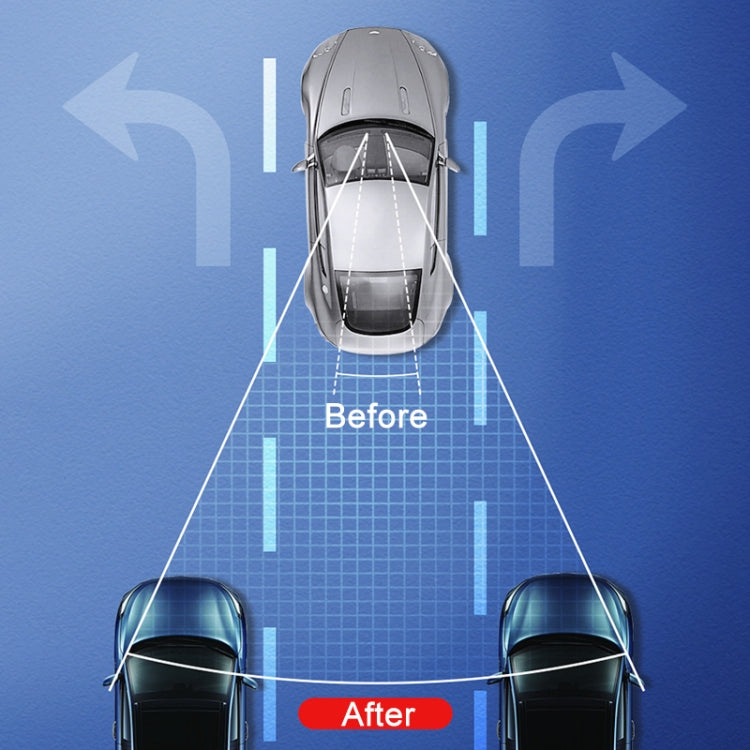 SHUNWEI SD-2415 Car Anti-glare Rear-view Mirror, Size: 299 x 90mm