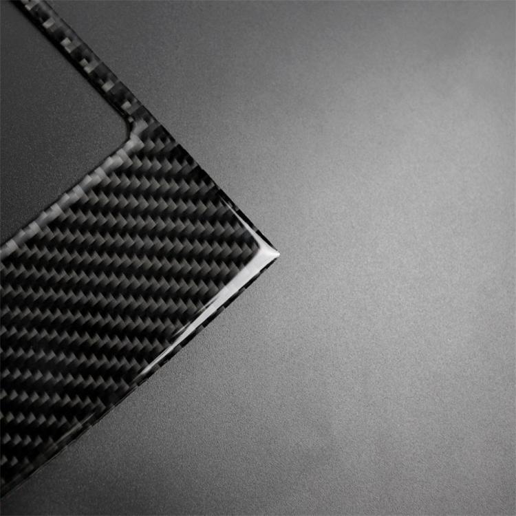 Carbon Fiber Car Rear Air Vent Combination Decorative Sticker with Hole for BMW E90 / E92 2005-2012, Rear Air Vent Combination, Rear Air Vent Combination with Hole