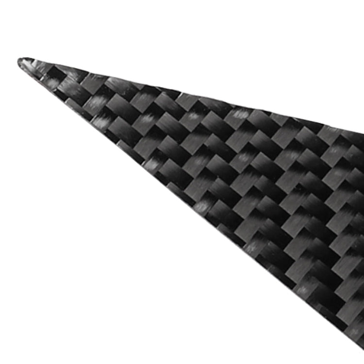 10 in 1 Car Carbon Fiber Center Pillar Decorative Sticker for Audi Q7 / SQ7 4M 2016-2019, Left and Right Drive Universal, For Audi Q7