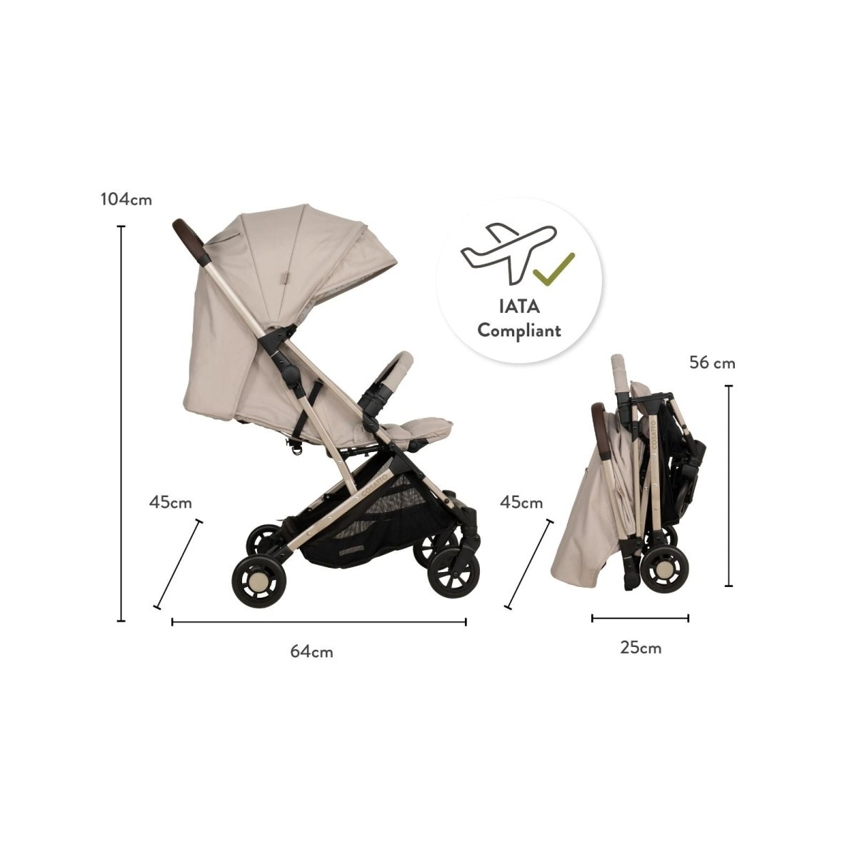 Cosatto Yo! Stroller - Whisper
