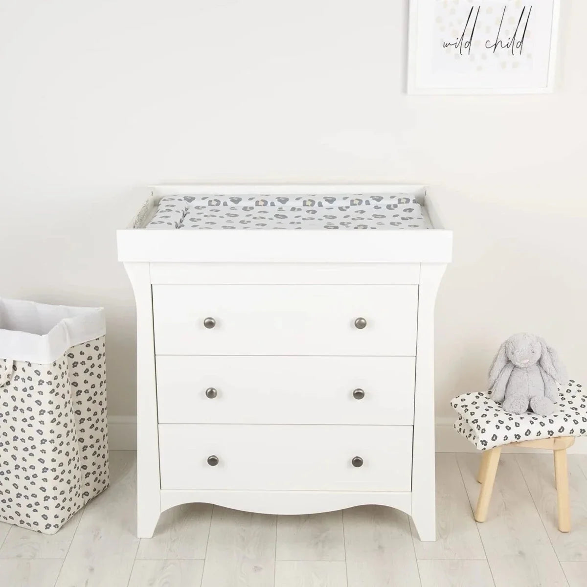 CuddleCo Changing Mat - Leopard Muted