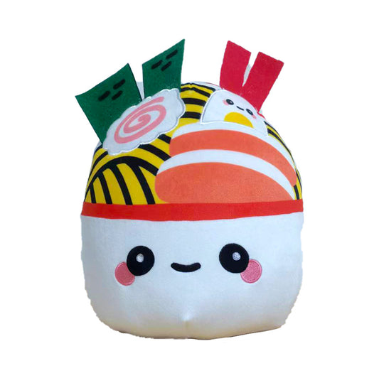 Squidglys Plush Toy - Foodiemals Nori the Ramen Bowl