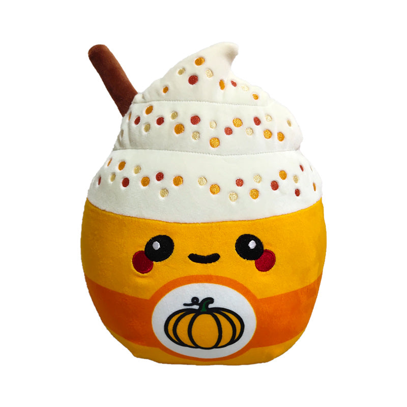Squidglys Plush Toy - Hazel the Pumpkin Spiced Latte
