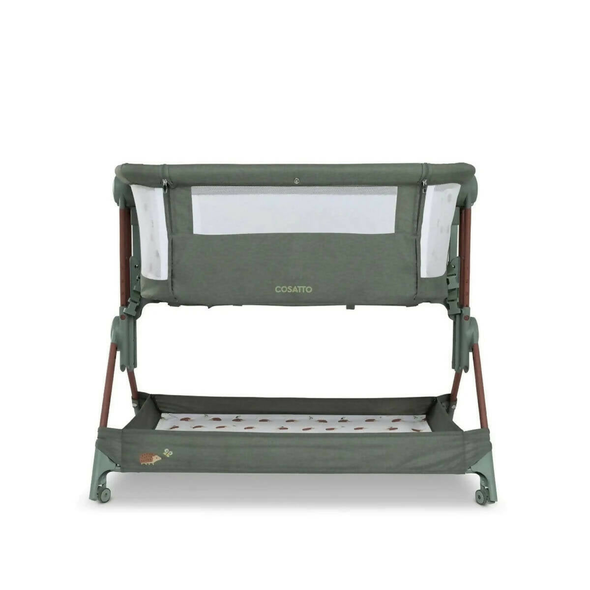 Cosatto Close to Me Folding Bedside Crib - Hoglet
