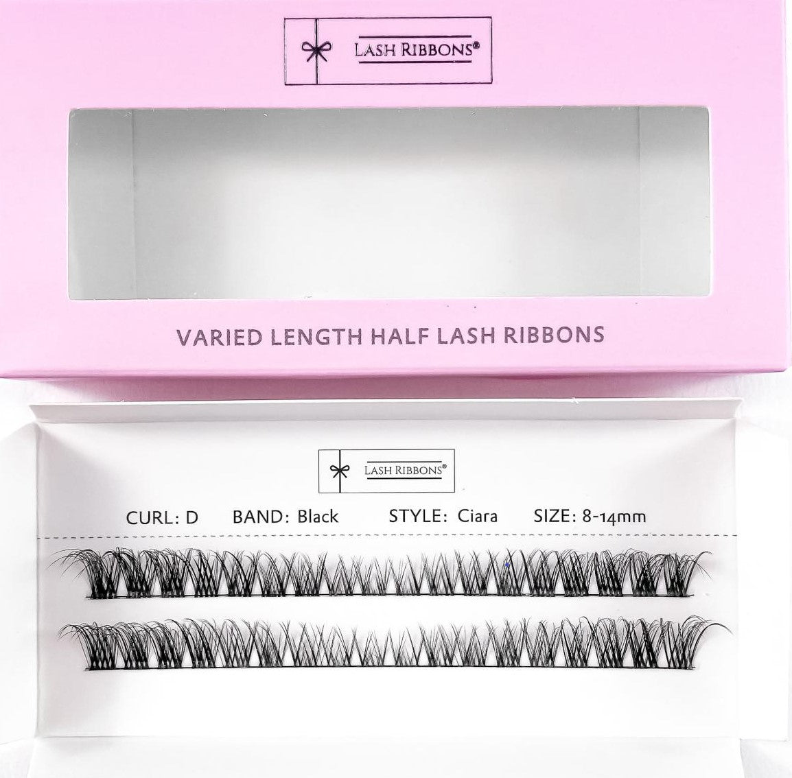 Ciara - 3D 'D' Curl Multi-Length Half Lash Ribbons®