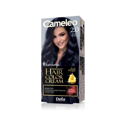 Delia Cameleo Hair Color Permanent Vibrant Colour & 100% Gray Coverage for All Hair Types