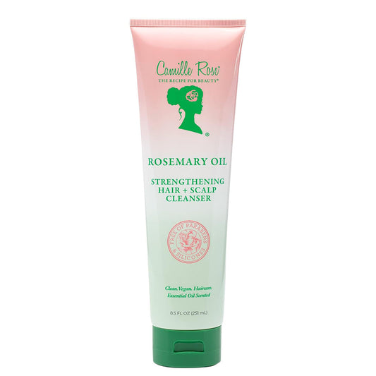 Camille Rose Rosemary Oil Strengthening Hair + Scalp Cleanser for All Hair Types 8.5 oz