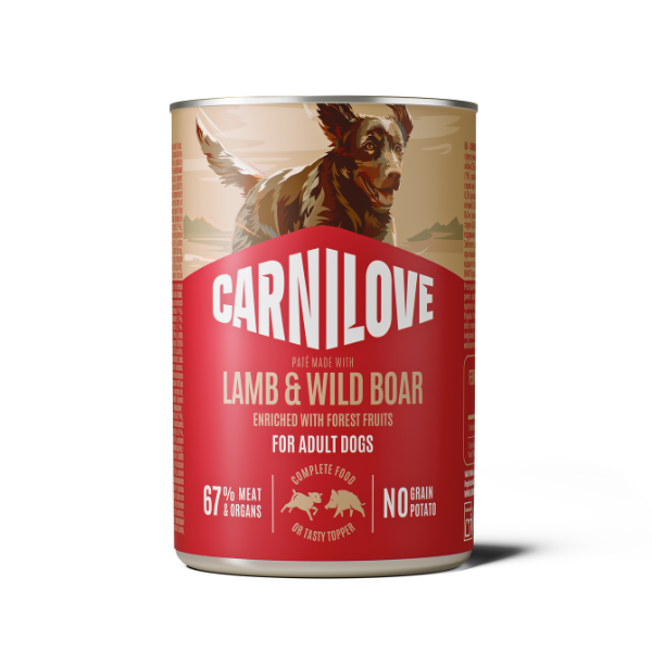 Carnilove Lamb & Wild Boar 400g