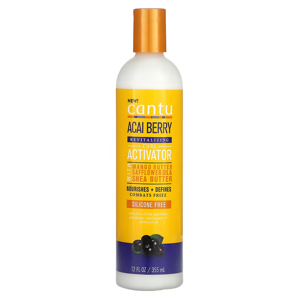 Cantu Acai Berry Curl Activator 12 oz / 355 ml - For Defined, Frizz-Free Curls