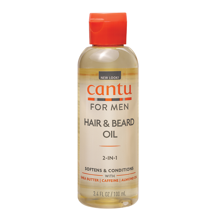 Cantu For Men Beard Oil 3.5 oz / 100 ml - Growth, Softness & Soothing