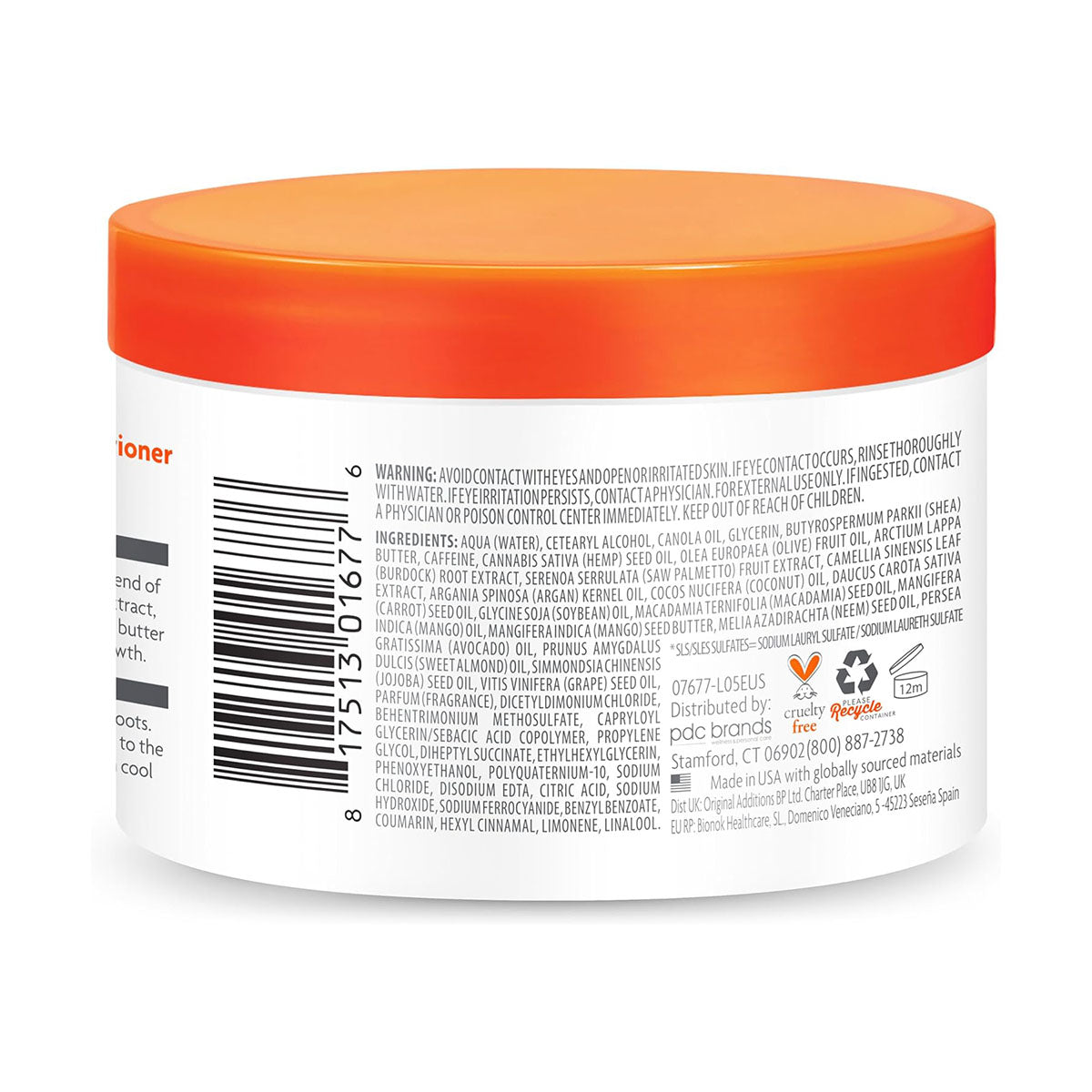Cantu For Men Leave-In | Rinse-Out Conditioner 13 oz / 384 ml - For Men's Hair & Scalp