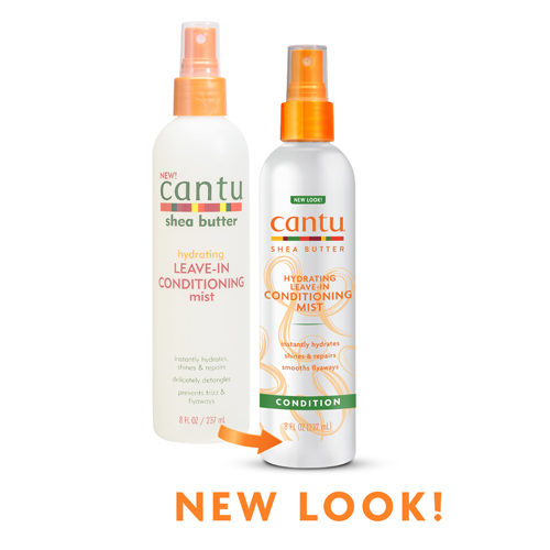 Cantu Hydrating Leave-In Conditioning Mist 8 oz / 237 ml - For Dry, Frizzy & Damaged Hair