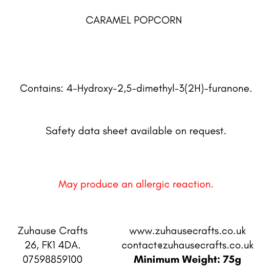 Caramel Popcorn