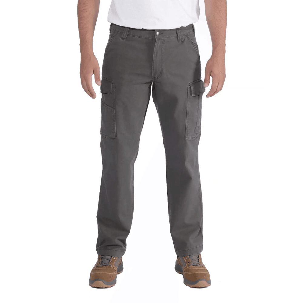 Carhartt 103574 Rugged Flex Relaxed Fit Canvas Cargo Pant Trouser Shadow 38" Waist 34" Leg