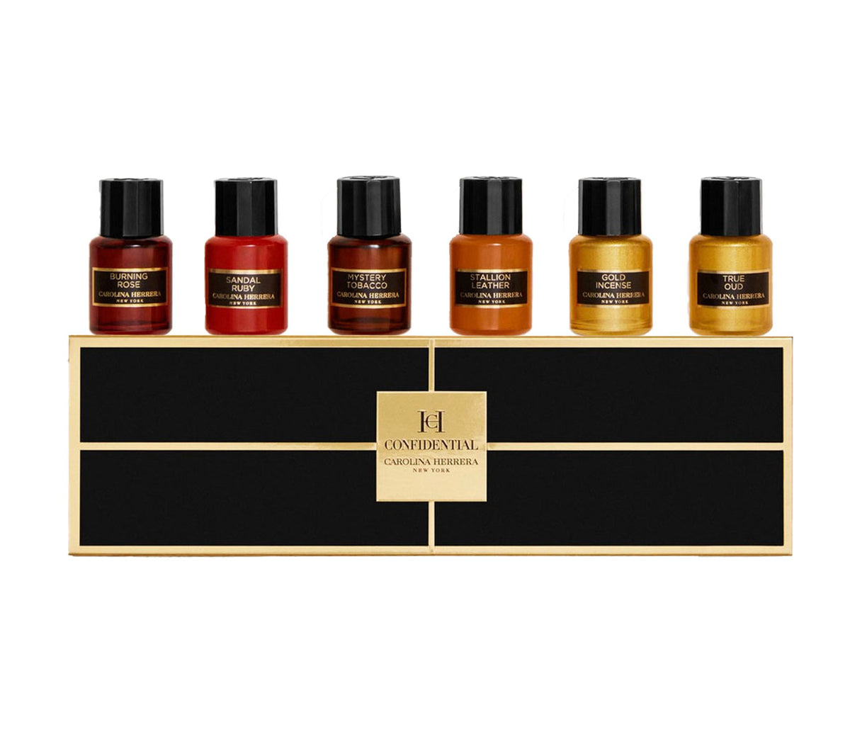 Carolina Herrera Confidential Giftset - 6x5ml  - True Oud EDP Splash