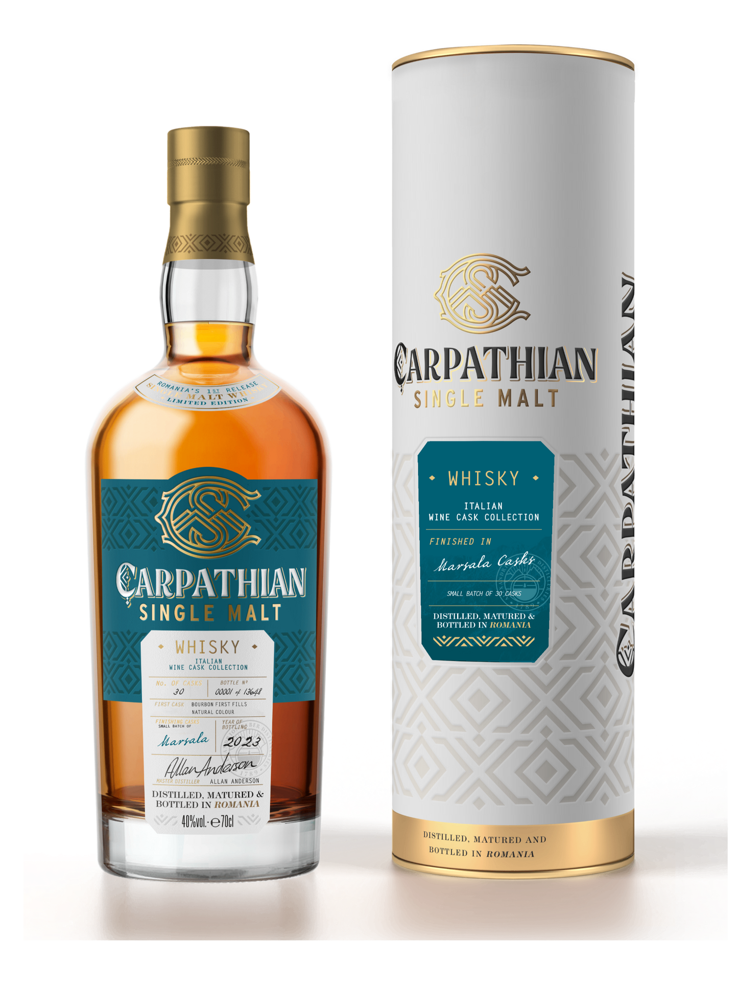 Carpathian Marsala Single Malt Whisky 700ml 40% ABV