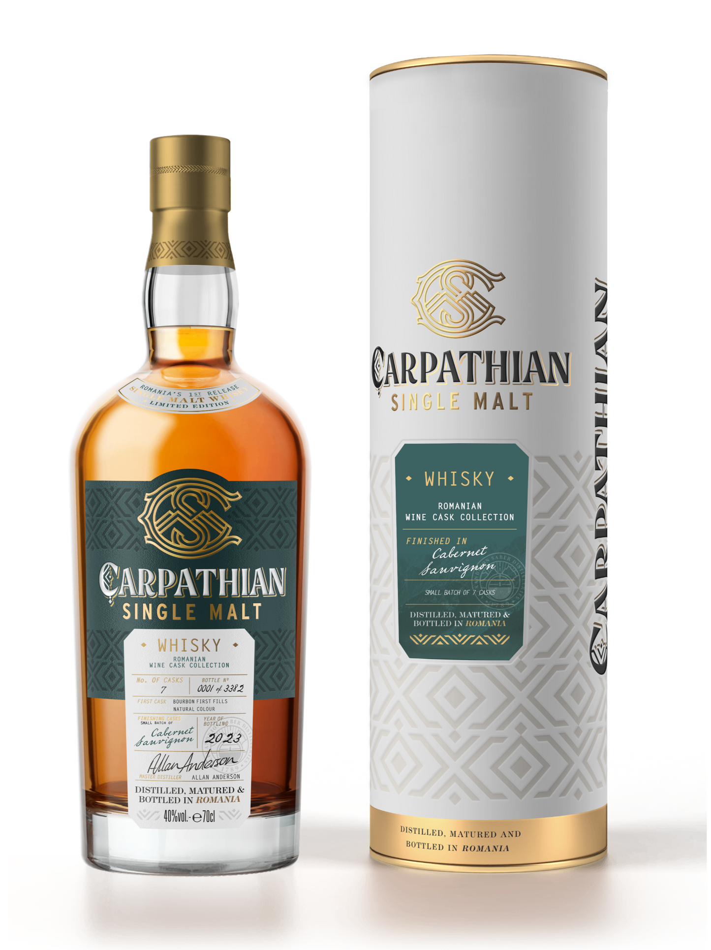 Carpathian Cabernet Sauvignon Single Malt Whisky 700ml 40% ABV