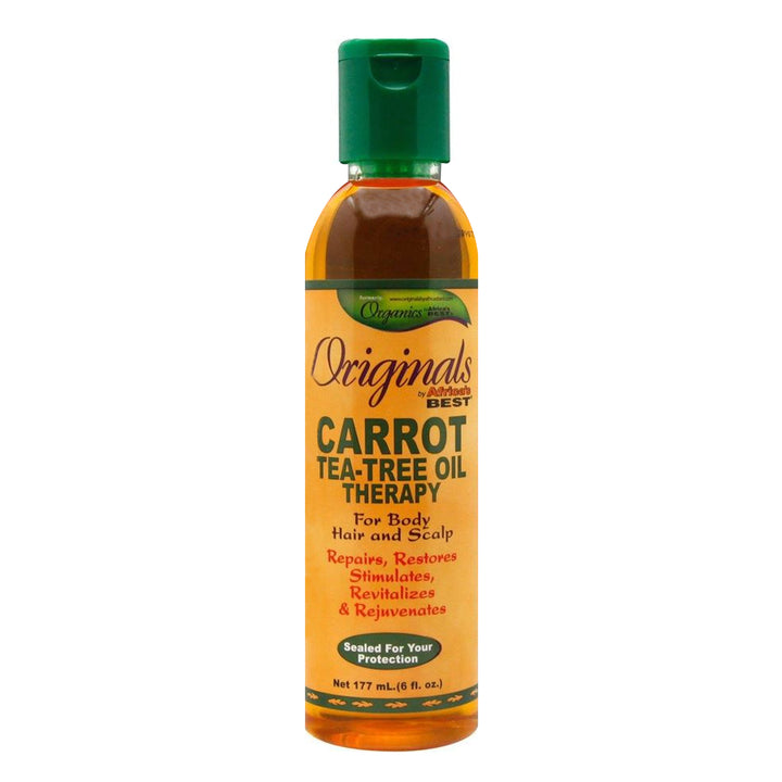 Africa's Best Organics Carrot Tea-Tree Oil Therapy 6 oz