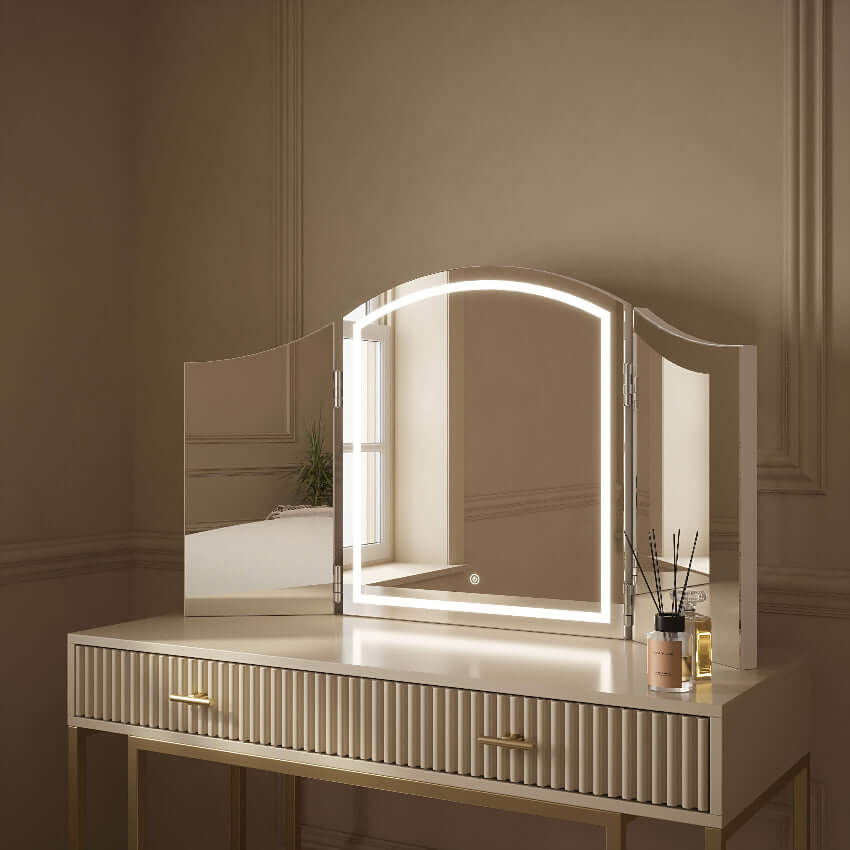 PRE-ORDER October. Cate Triple Dressing Table Mirror